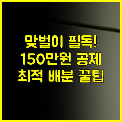 맞벌이 부부 필독 인적공제 150만원 공제 대상 최적 배분법