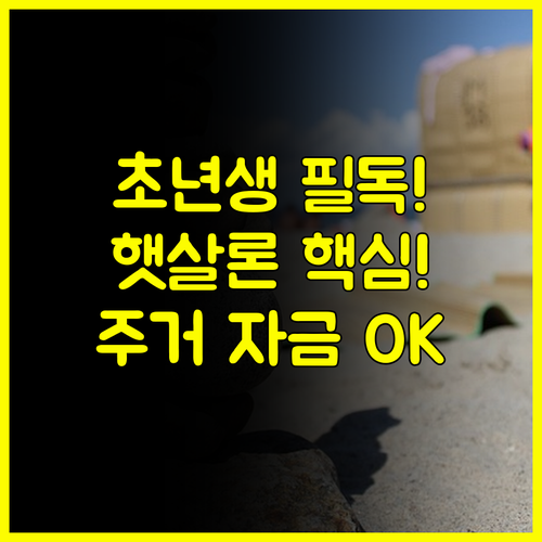 햇살론 유스 및 주거 자금까지 사회초년생 대출 조건 총정리