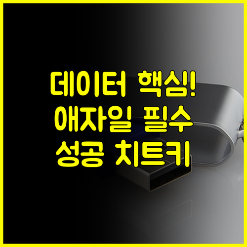 DDDM 성공 조건 애자일 조직 구조와 데이터 거버넌스 구축