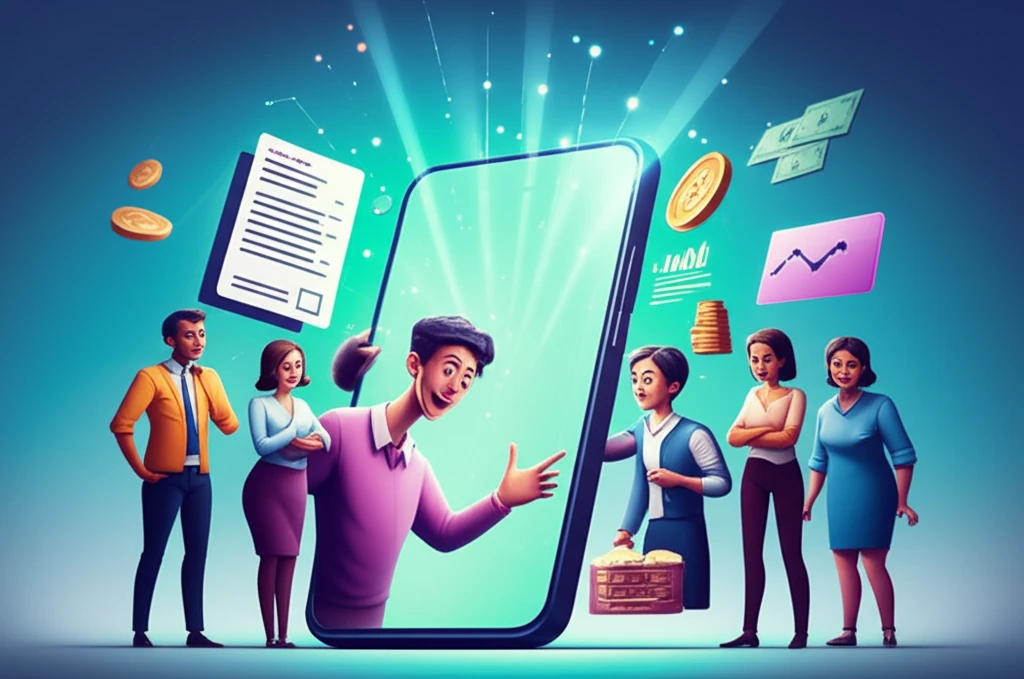 무직자 신용대출 동향을 나타내는 이미지