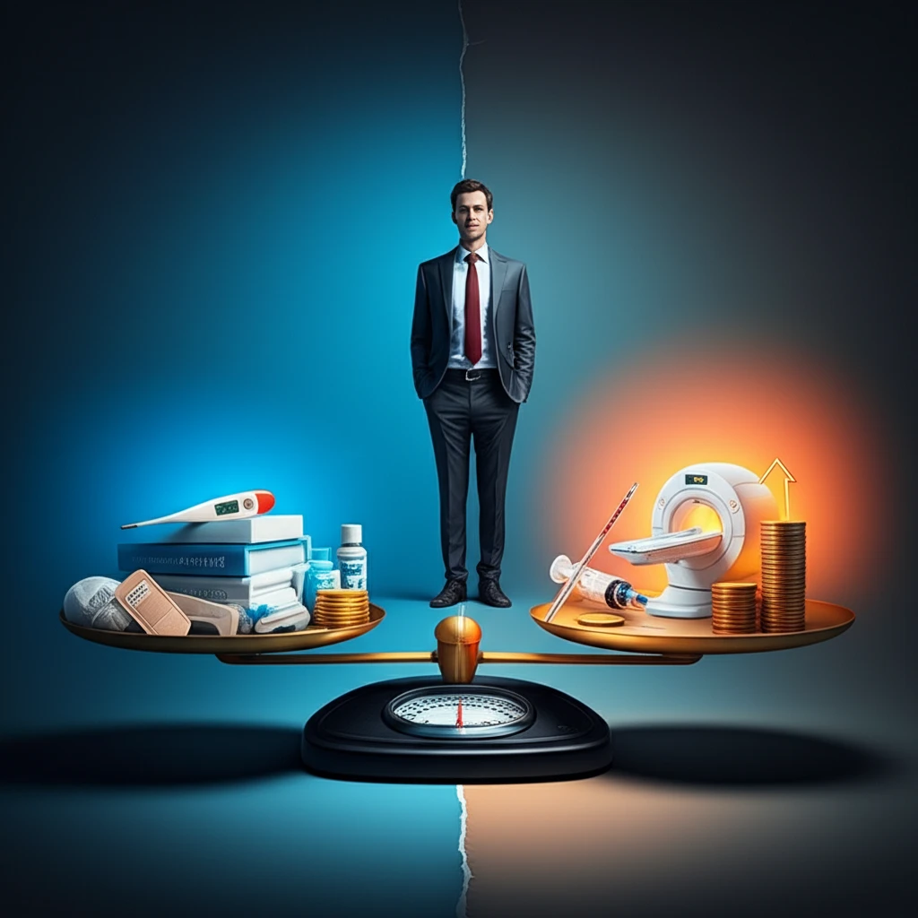 4세대 실손보험의 급여 및 비급여 분리 구조 다이어그램