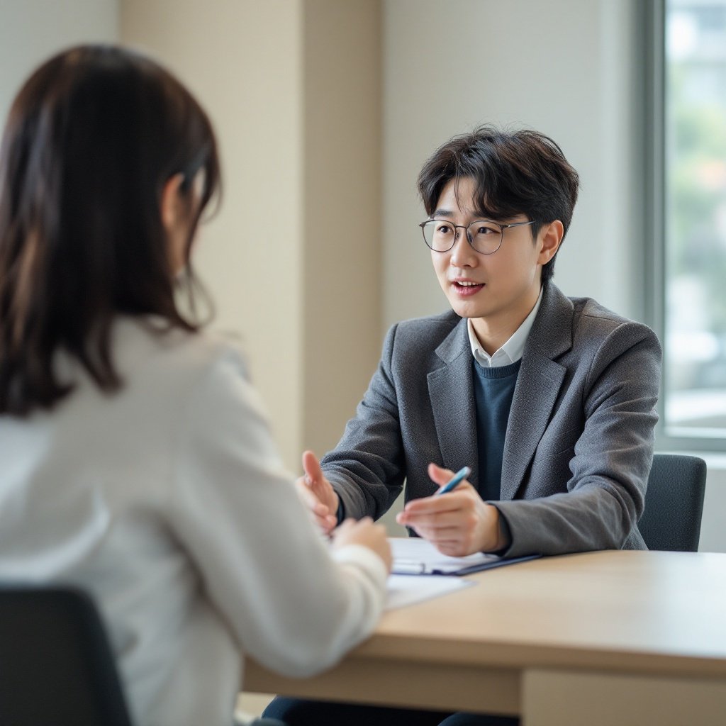 맘모톰 보험 보장 여부 가입 상담 장면