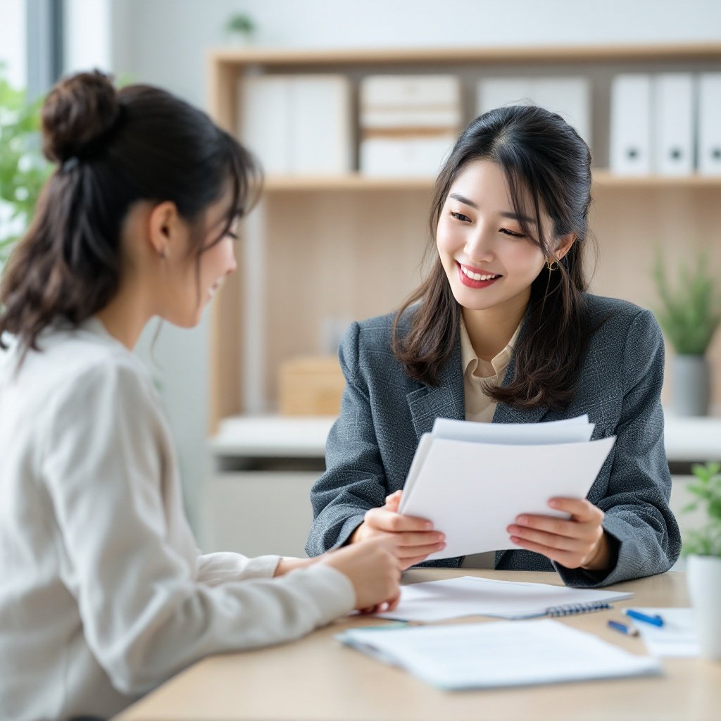 치루수술 보험금 지급 기준 가입 상담 장면